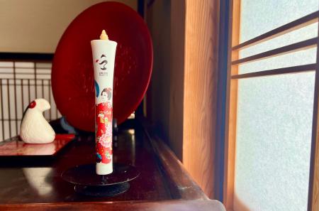 老舗「小池ろうそく店」コラボ新商品「柳都華絵utf-8