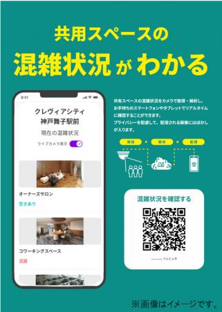 新築分譲マンション初採用※1、マンション共用部の混雑