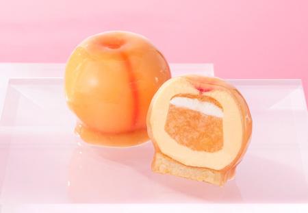夏限定“まるでピーチ！”なケーキが登場。じゅわり桃感