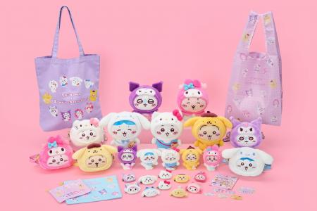 新商品「ちいかわ×サンリオキャラクターズ」をサンリ