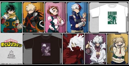TVアニメ『僕のヒーローアカデミア』の新作Tシャツが