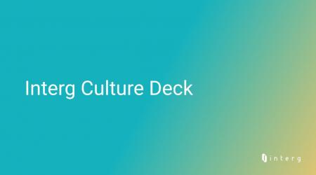 インターグ、「Culture Deck（カルチャーデック）」を