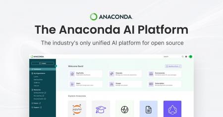 Anaconda、オープンソース対応企業向け統合AIプラット