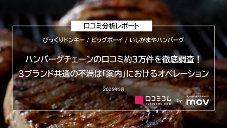 ハンバーグチェーンの口コミ約3万件を徹底調査！3ブラ