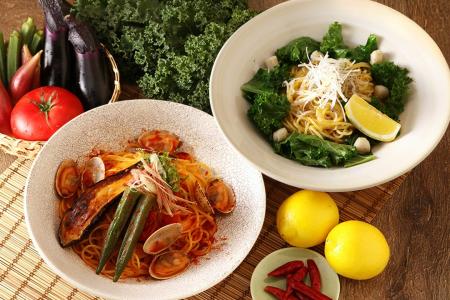 季節の恵みを味わう、夏の和パスタ。『こなな』から、