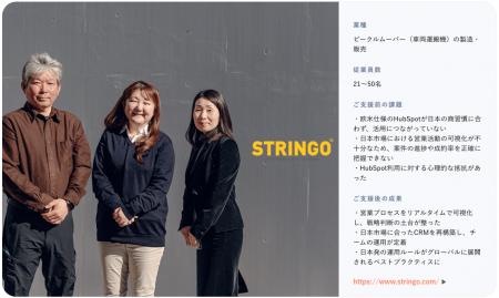 株式会社100、ストリンゴ株式会社のHubSpot導入事例を