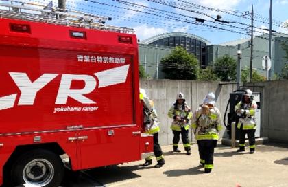 熱中症対策に関する横浜市消防局との実証実験　utf-8