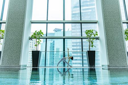 コンラッド東京「水月スパ＆フィットネス」、ホテル開