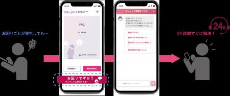 対話型AI面接サービスSHaiNチャットボット導入で24時