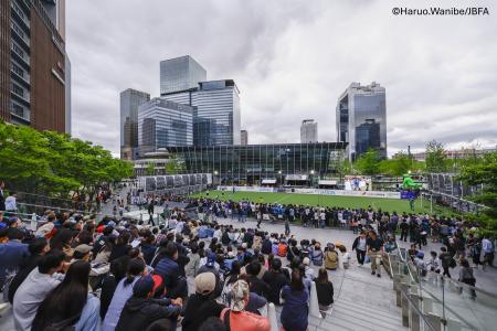 「ダイセル ブラインドサッカーウィーク in うめきた
