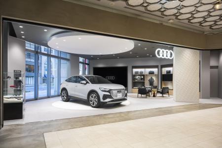 Audi City 日本橋オープン記念、サステイナブルブラン
