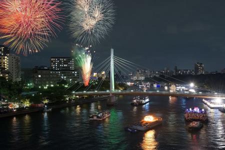 天神祭観覧船付き花火ステイ