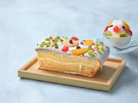 カステラでかき氷の味わいを？『しろくま かき氷カス