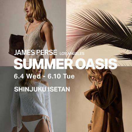 L.A.発〈JAMES PERSE（ジェームス パース）〉が贈る“S