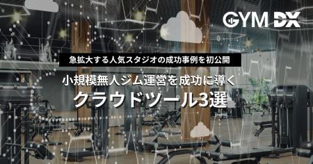 ジム専用防犯カメラのOpt Fit、小規模無人ジム運営を
