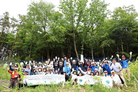 SDGsの取り組みで植林活動「セントレアと下呂市のSDGs