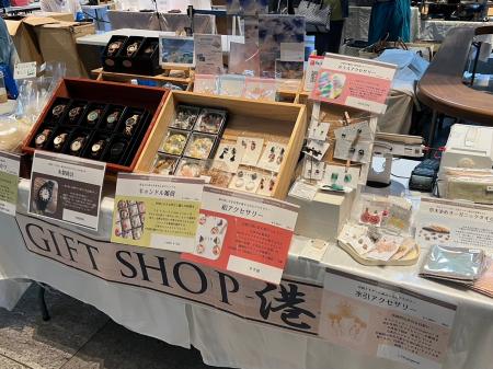 GIFTSHOP-港-　大手町の森マルシェに参加しました。多