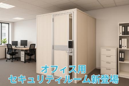 工事不要！専門知識ゼロでも構築可能なオフィス用セキ