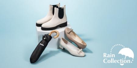 【ダイアナ】雨の日こそ軽やかに！レインコレクション
