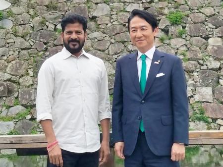 北九州市長がインド・テランガナ州ハイデラバードを初