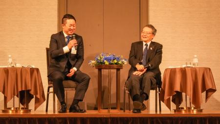 日商 小林会頭 × 日本YEG 小野会長が対談　　　　　　