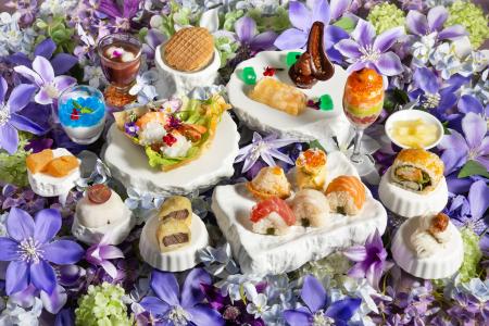 アフタヌーンティー風寿司ランチ「花蓮（かれん）」愛