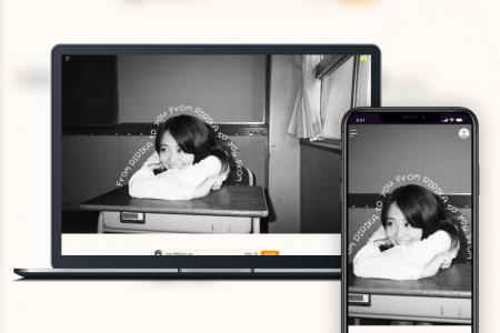 「Bitfan」にて、女優・福井梨莉華のオフィシャルサイ