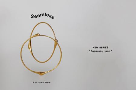 [ mimi33 ] 360°美しい新シリーズ”シームレスフープ”