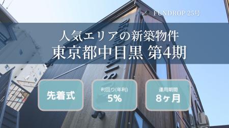 FUNDROP 25号ファンドの運用期間が終了、償還および当