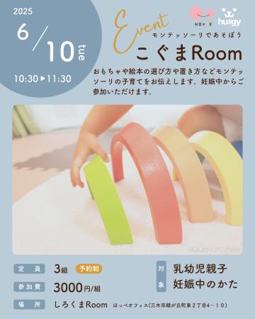 『モンテッソーリってなに？一緒にあそんでみよう！』