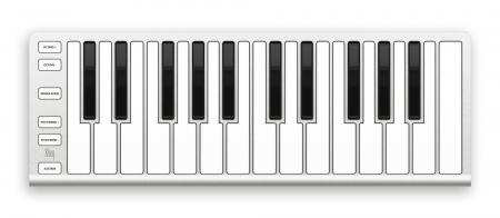 超薄型USB-MIDIキーボード「Xkeyシリーズ」「Xkey Air