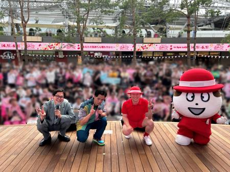 東京初開催となるイベントを実施！10,000個のQBBベビ