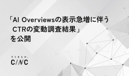 「AI Overviewsの表示急増に伴うCTRの変動調査結果」