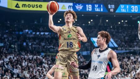 #18 脇真大選手、2025年度バスケットボール男子日本代