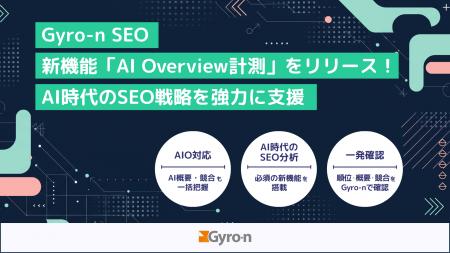 Gyro-n SEO、新機能「AI Overview計測」をリリース！A