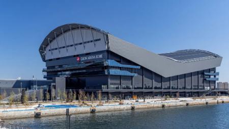 災害時の神戸市帰宅困難者への支援としてGLION ARENA 