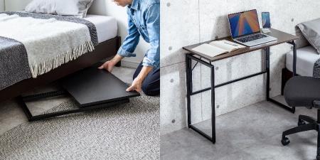大人気の折りたたみデスクの新サイズ幅90cmを発売