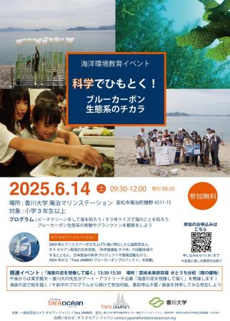 香川県庵治で「海」とふれあう1日！科学で学ぶブルー