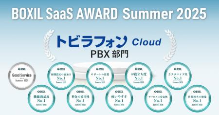 トビラフォン Cloud、「BOXIL SaaS AWARD Summer 2025