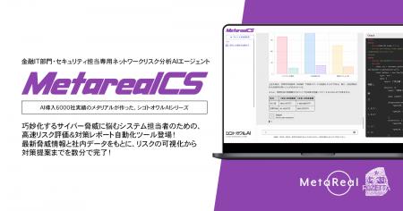 【メタリアル・グループ】サイバー対策レポート作成AI