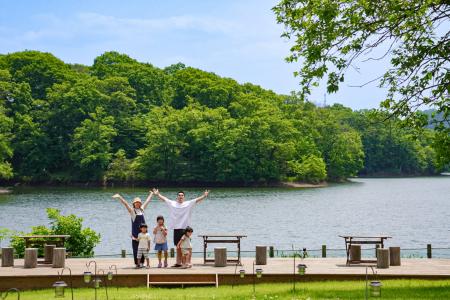 今年の夏は湖と森の里山リゾートへ！