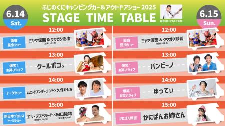 「ふじのくにキャンピングカー＆アウトドアショー2025