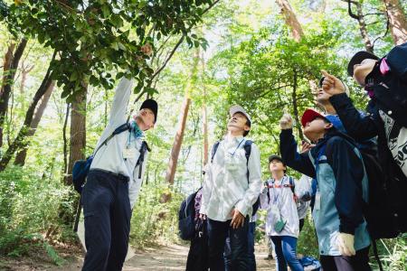 森と水をテーマにした自然体験プログラム サントリー