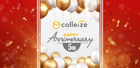 公式グッズ・公式ライセンス商品専門「colleize」5周