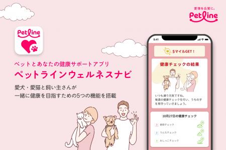 歩く・学ぶ・記録する、5つの機能を搭載！人とペット