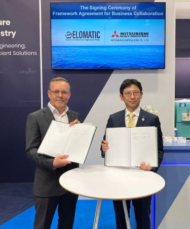 三菱造船、フィンランドのElomatic社との協業枠組合意