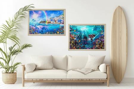 ラッセン×やのまんによる最新オリジナルアート2作品が