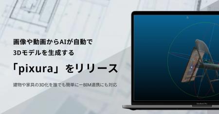 画像や動画からAIが自動で3Dモデルを生成する新サービ