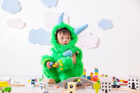 ぱれっとタウンにモンスターが現れた!?可愛いモンスタ