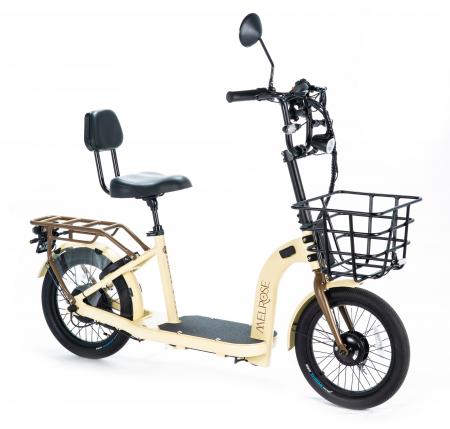 ミセスをターゲットにした特定小型原付のメルローズが